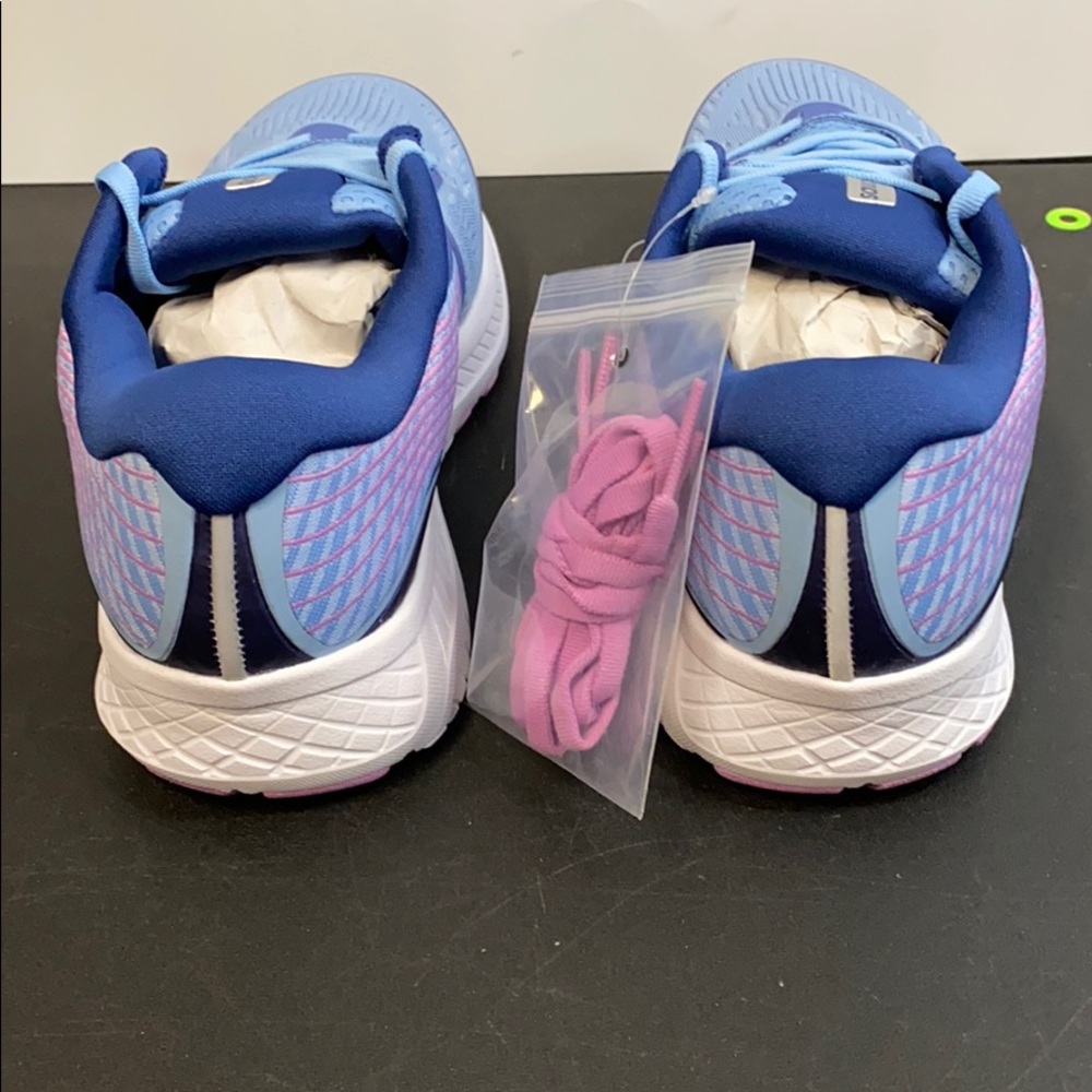 NEW SAUCONY RIDE ISO SNEAKER BLUE NAVY PURPLE 9.5M - Picture 4 of 6